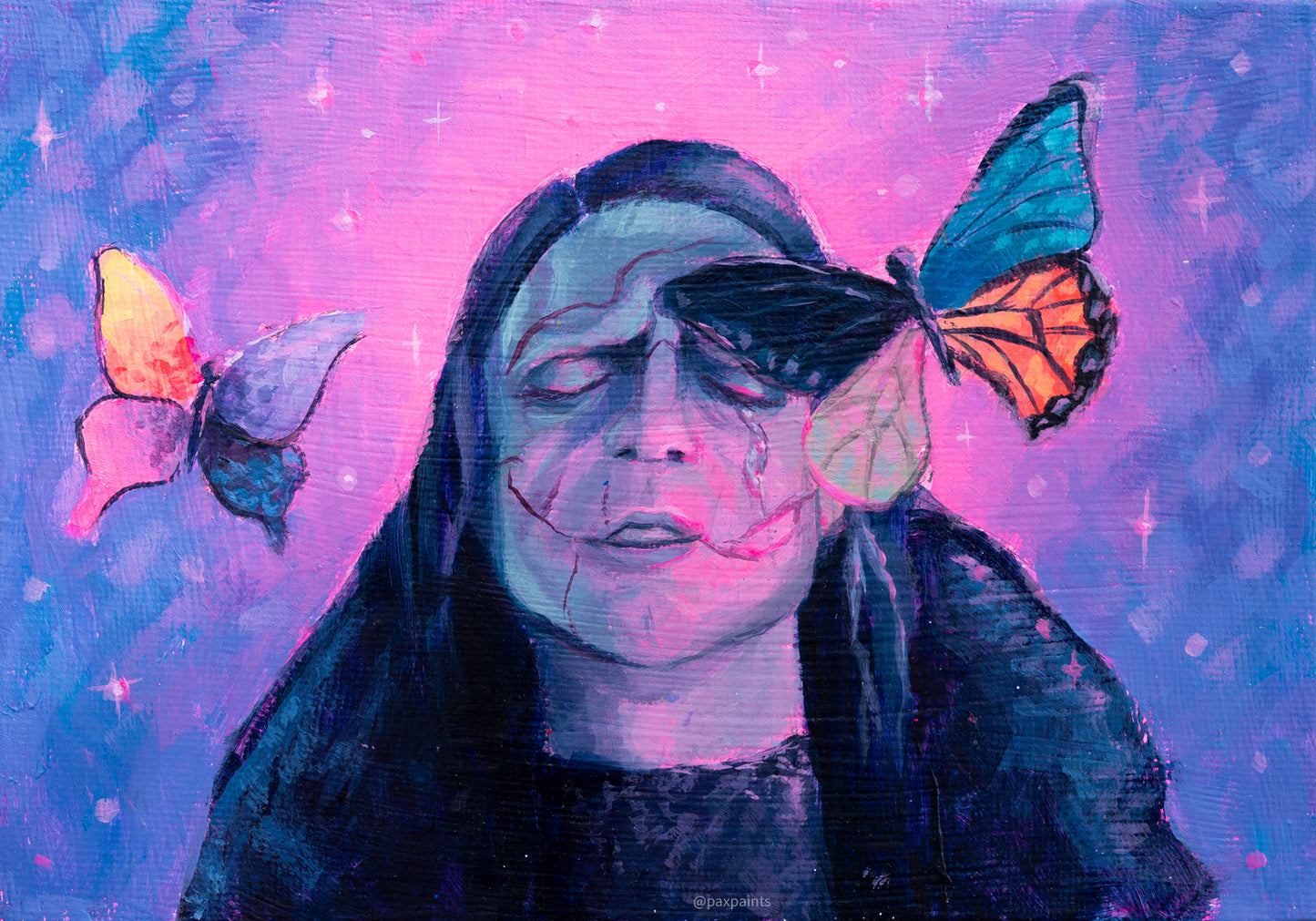 Ethereal Transformation (ORIGINAL PAINTING)
