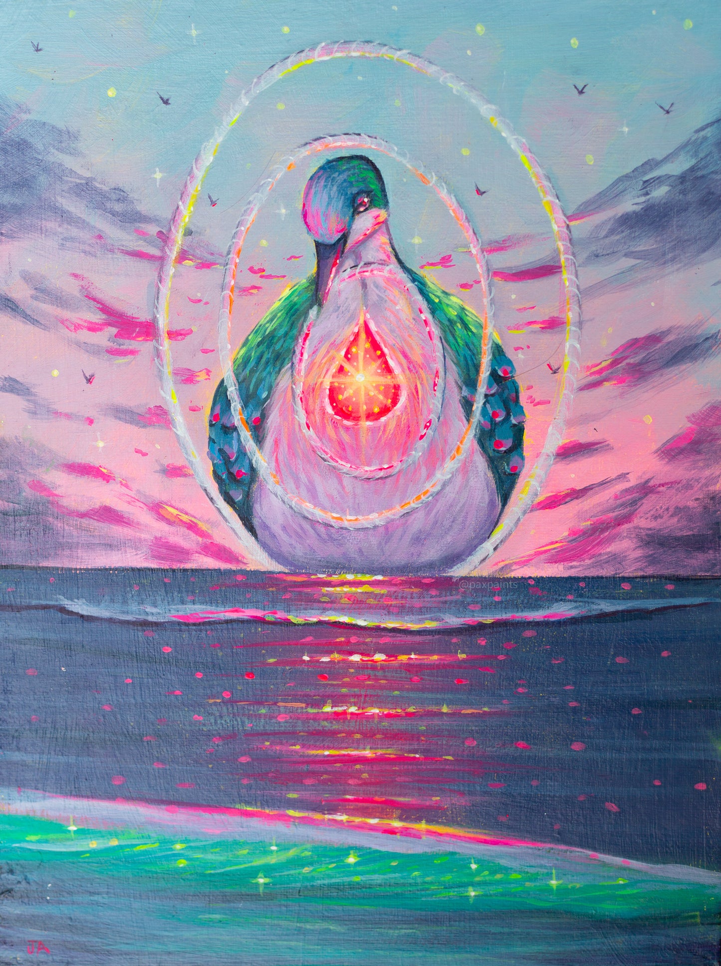 Heart of Light (ORIGINAL PAINTING)