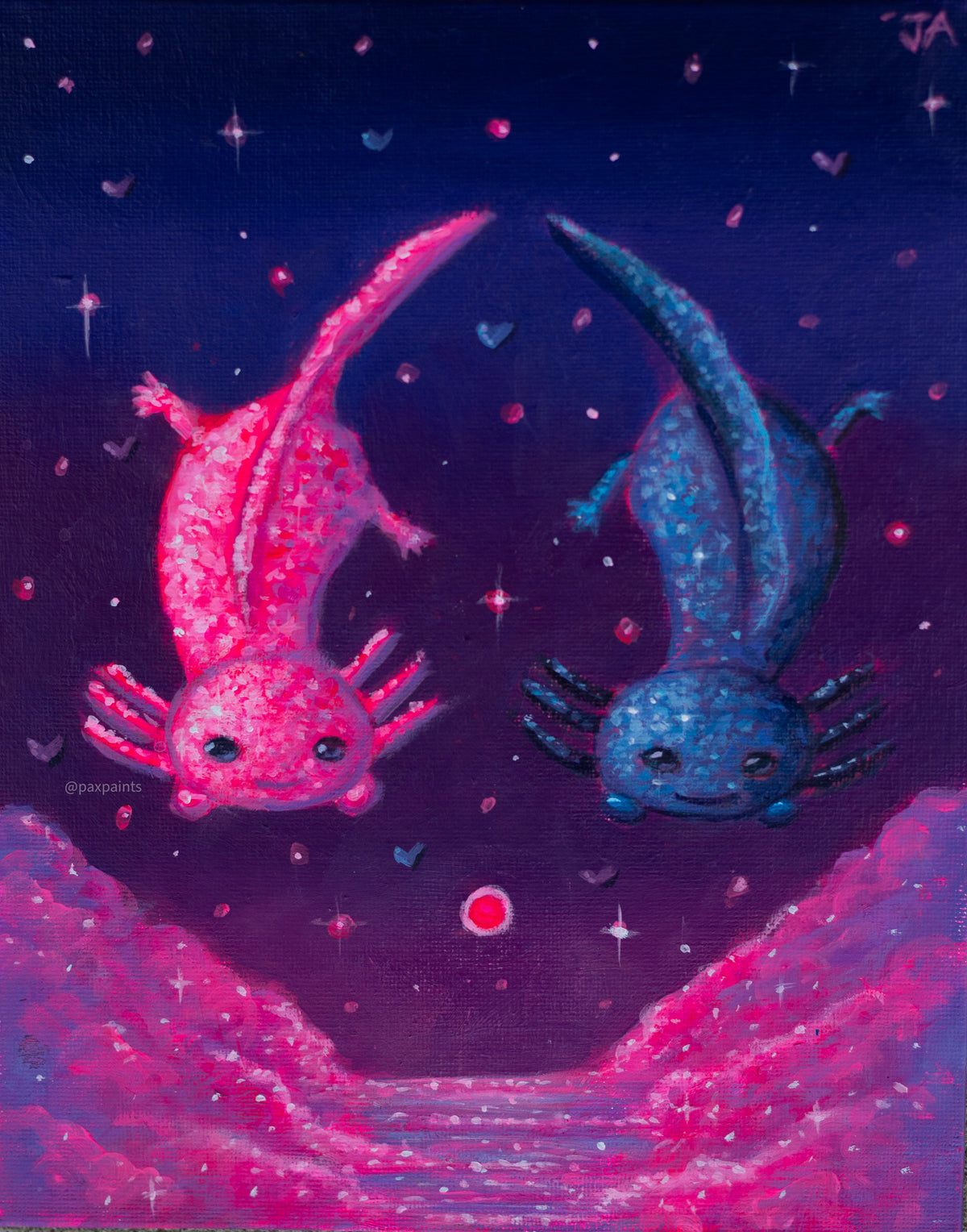 Axolotl Love