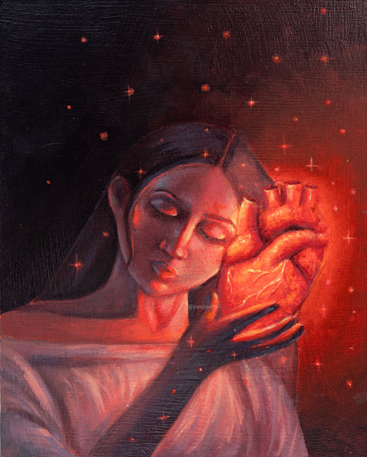 Heart's Glow (ORIGINAL PAINTING)