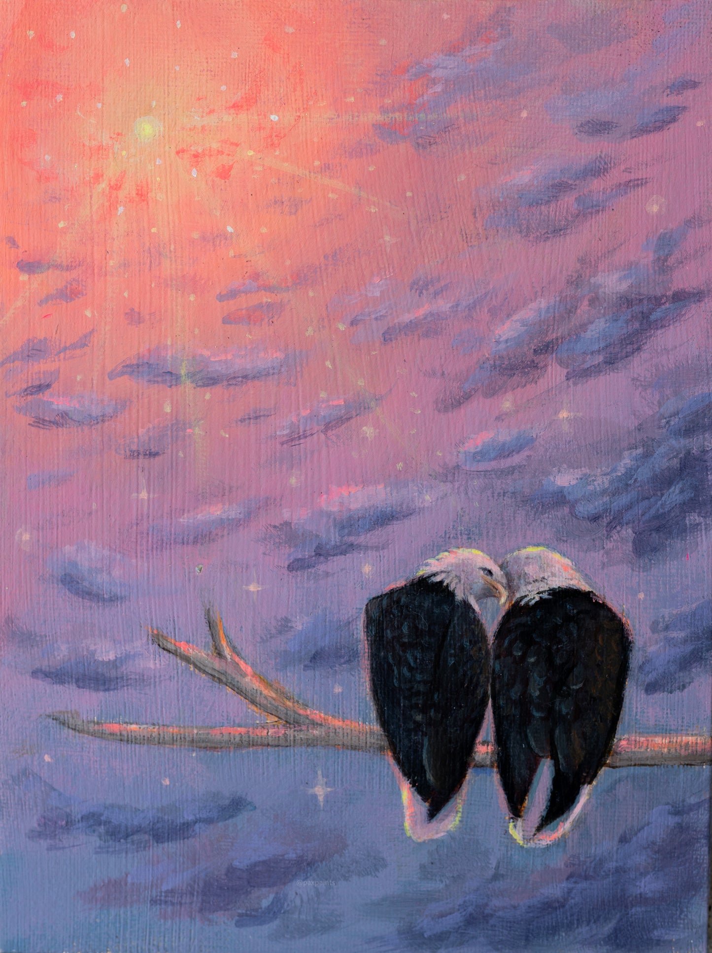 Love Soars (ORIGINAL PAINTING)