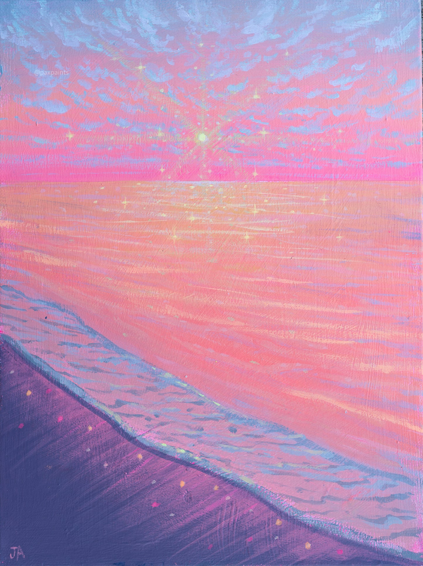 Hypnotic Light (ORIGINAL PAINTING)