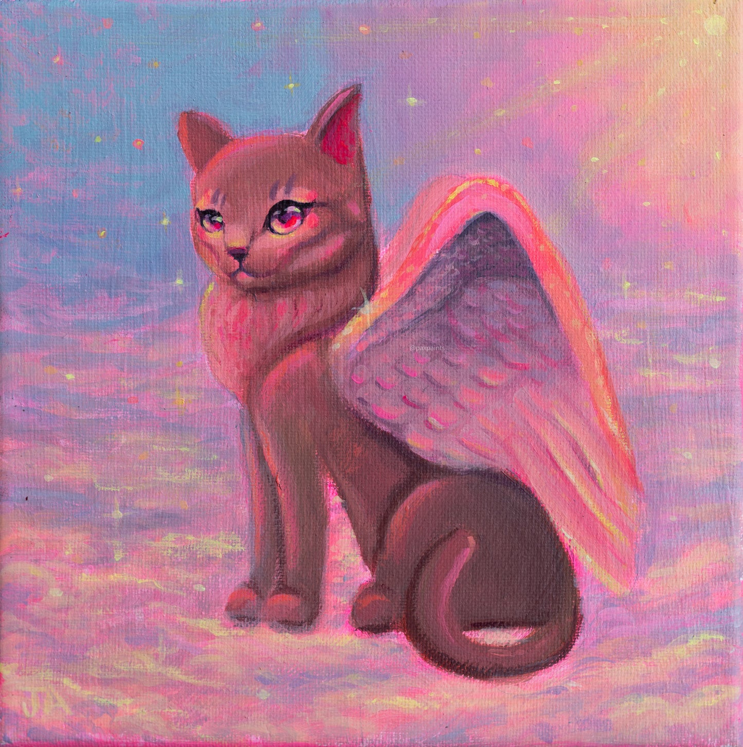 Gilded Flight (ORIGINAL PAINTING)