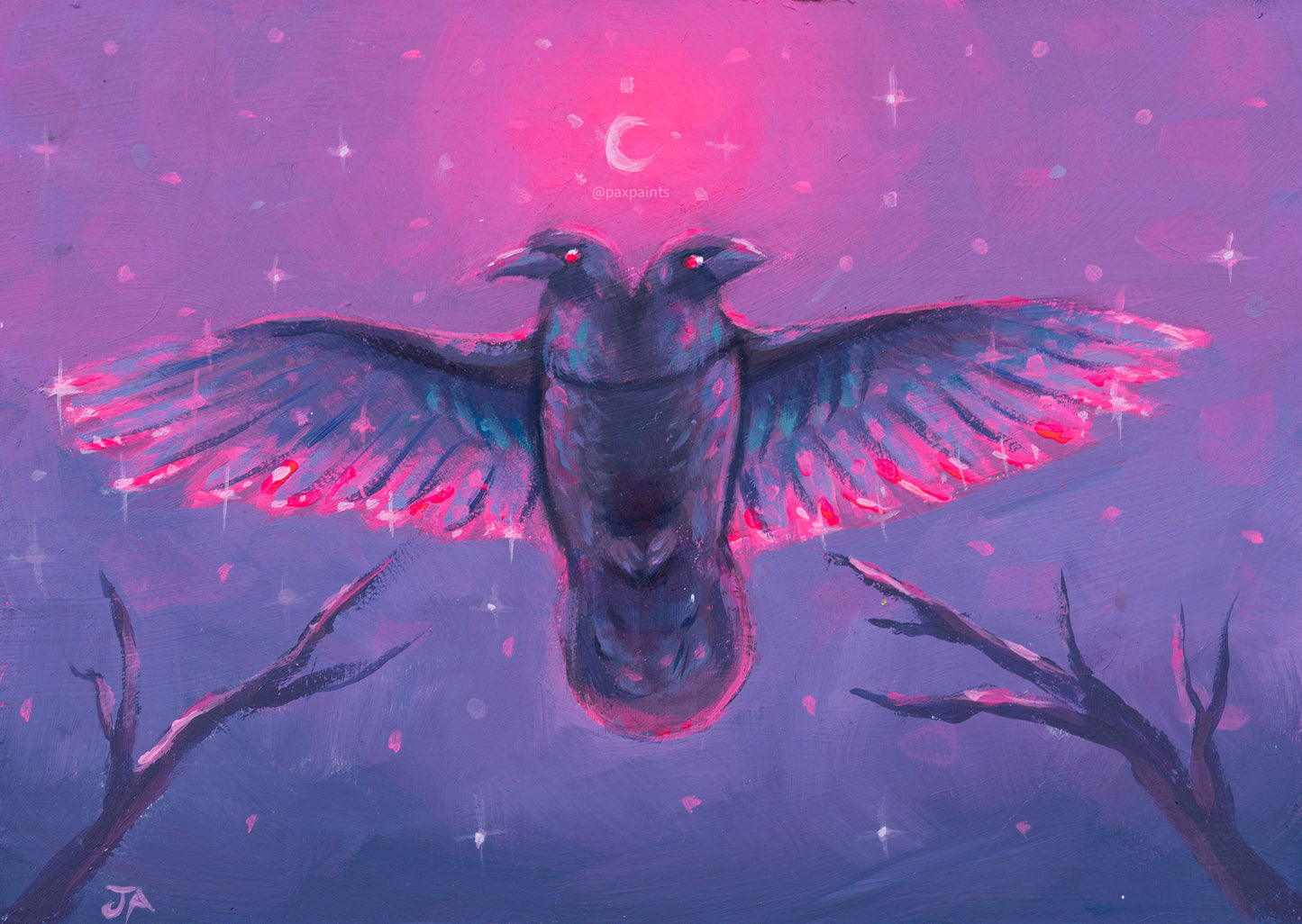 Moonlit Integration (ORIGINAL PAINTING)