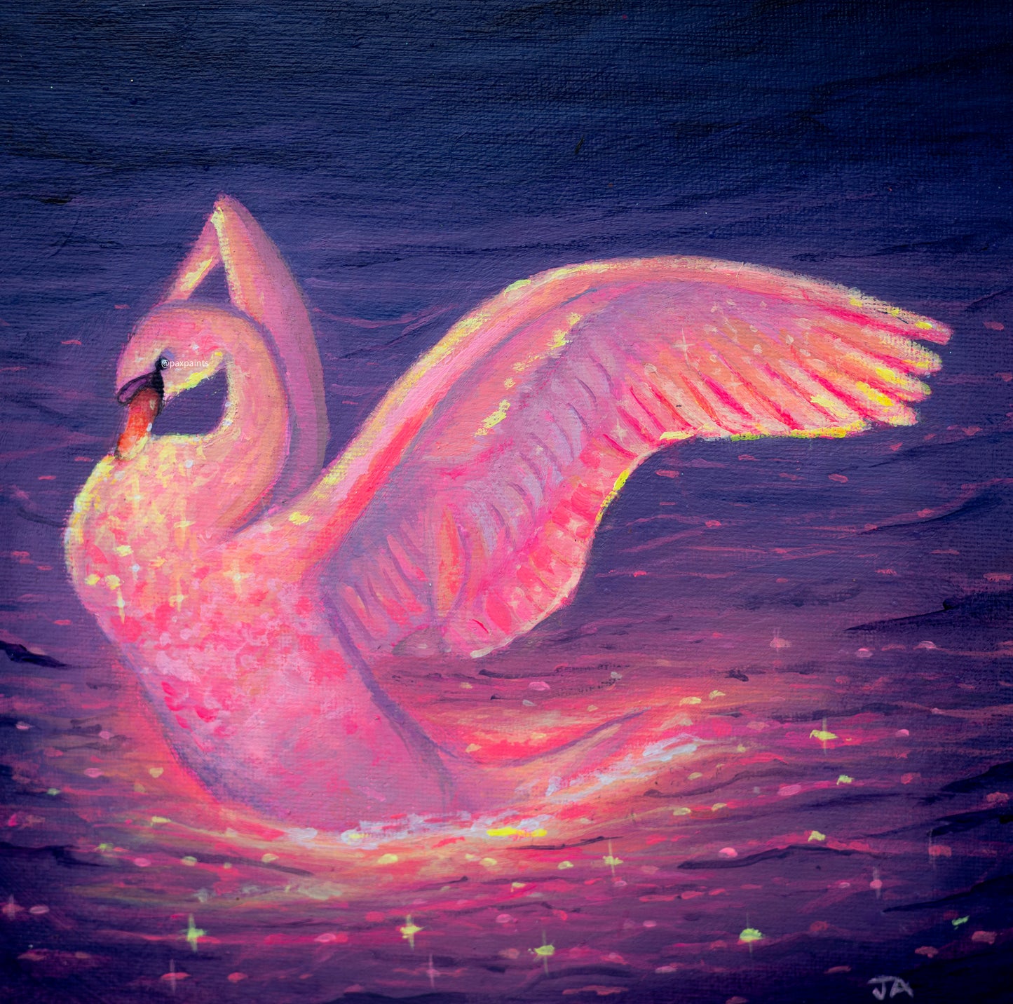 Electric Wings (Original Painting)