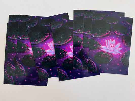 The Cosmic Lotus (POSTCARD PRINT)