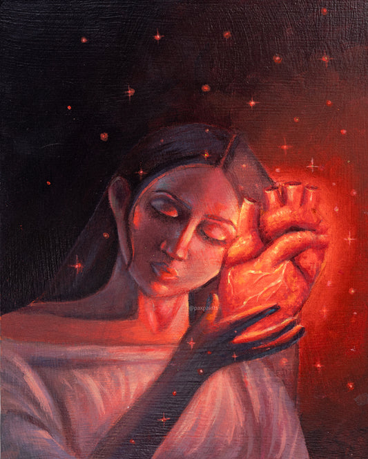 Heart's Glow (ORIGINAL PAINTING)