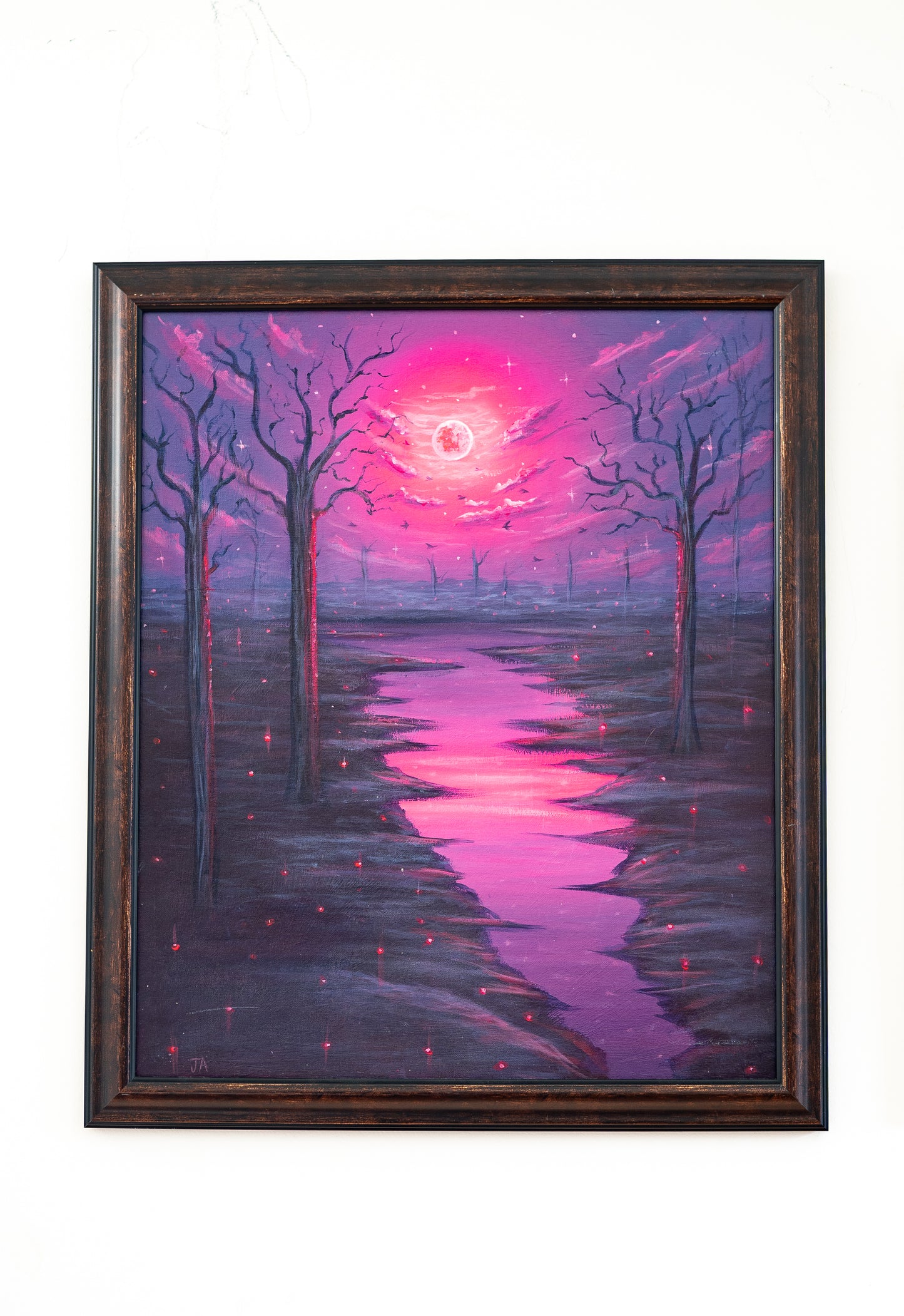 Moonlit Mire (ORIGINAL PAINTING)