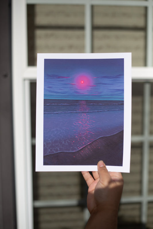 Pensive Sands Small (PRINT)