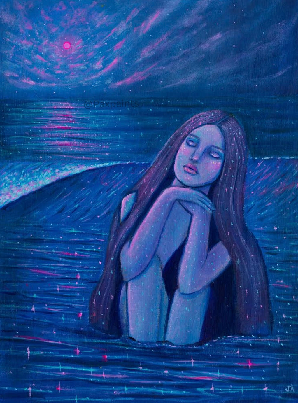 Sea's Embrace (ORIGINAL PAINTING)