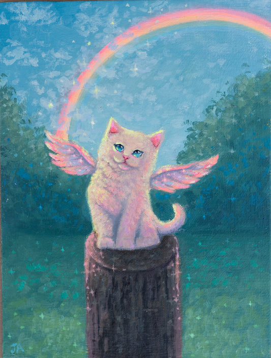 Iridescent Bliss (ORIGINAL PAINTING)