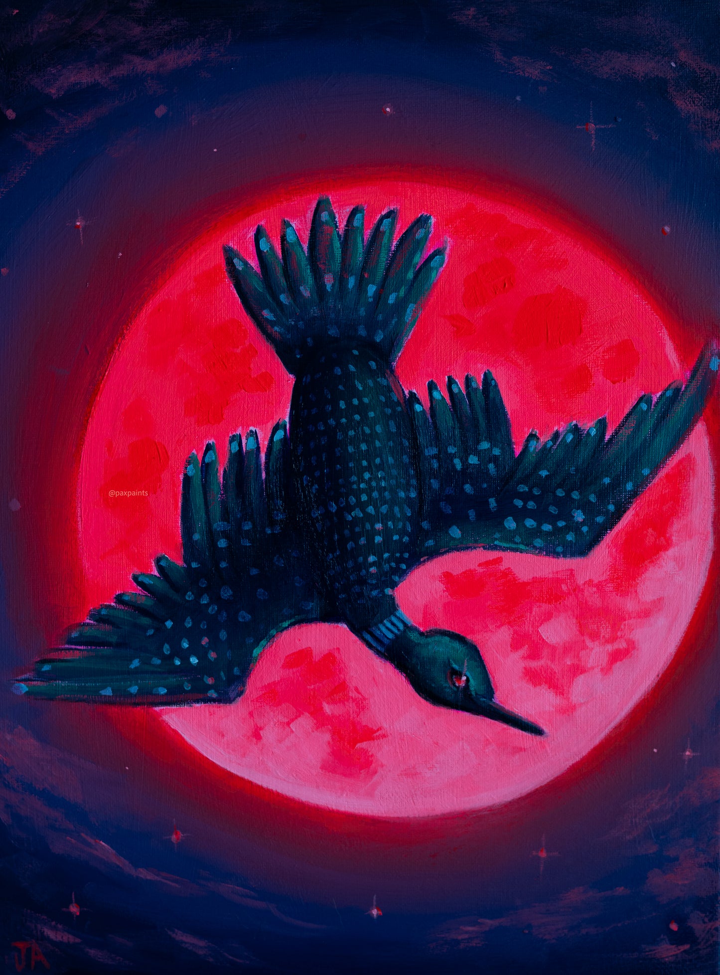 The Righteous Loon (Print)