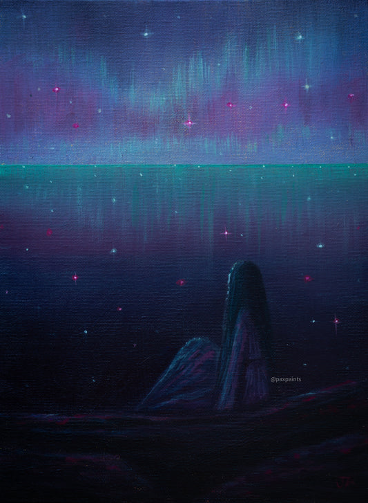 Ethereal Echoes (ORIGINAL PAINTING)