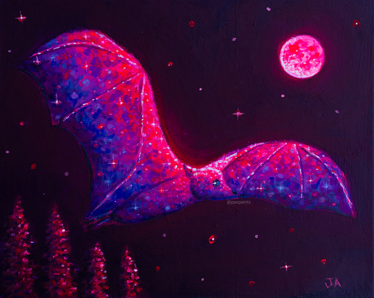 Shimmering Flight (ORIGINAL PAINTING)