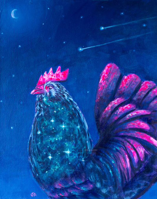 The Celestial Chicken (PRINT)