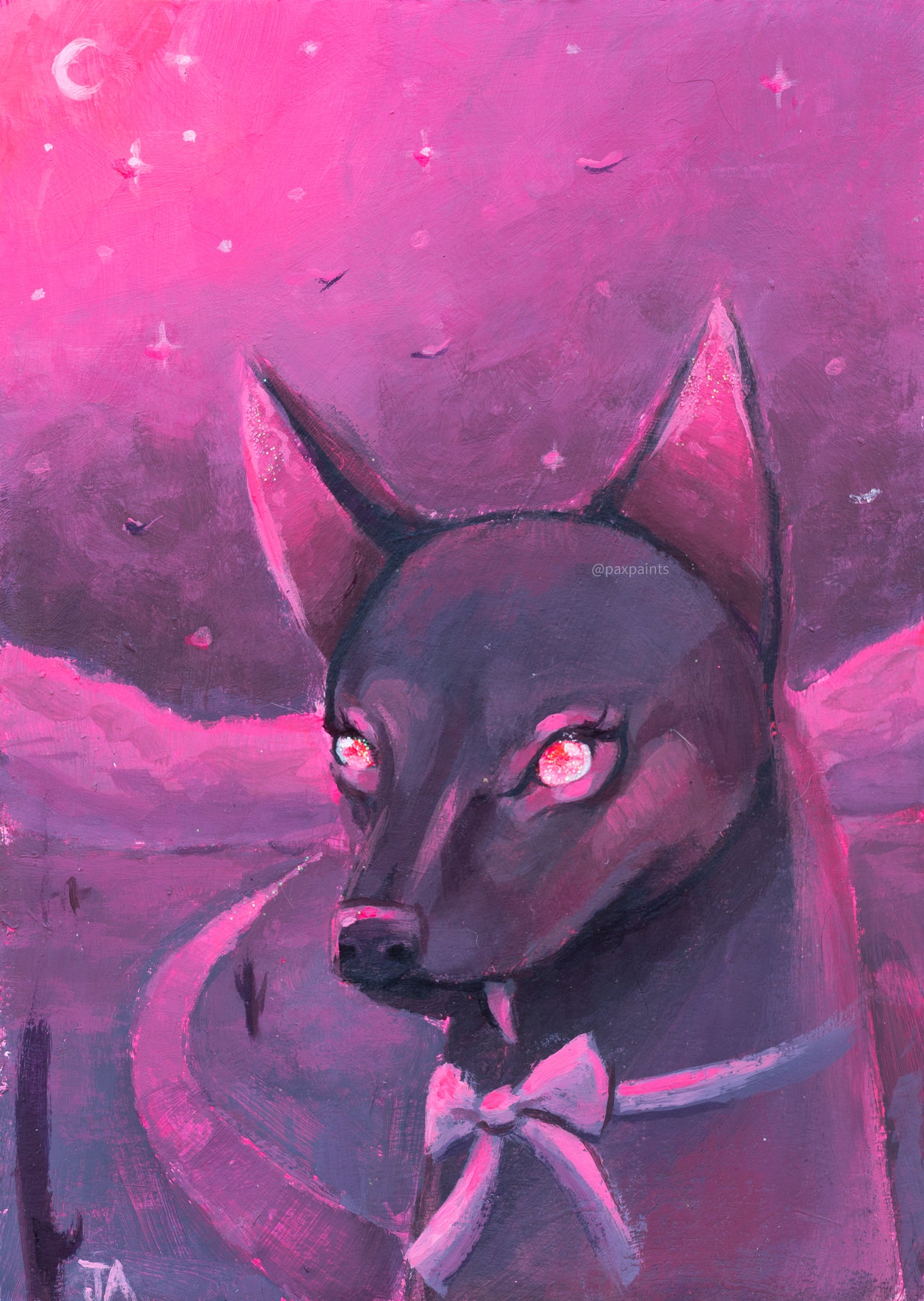 Adorned Cryptid (ORIGINAL PAINTING)