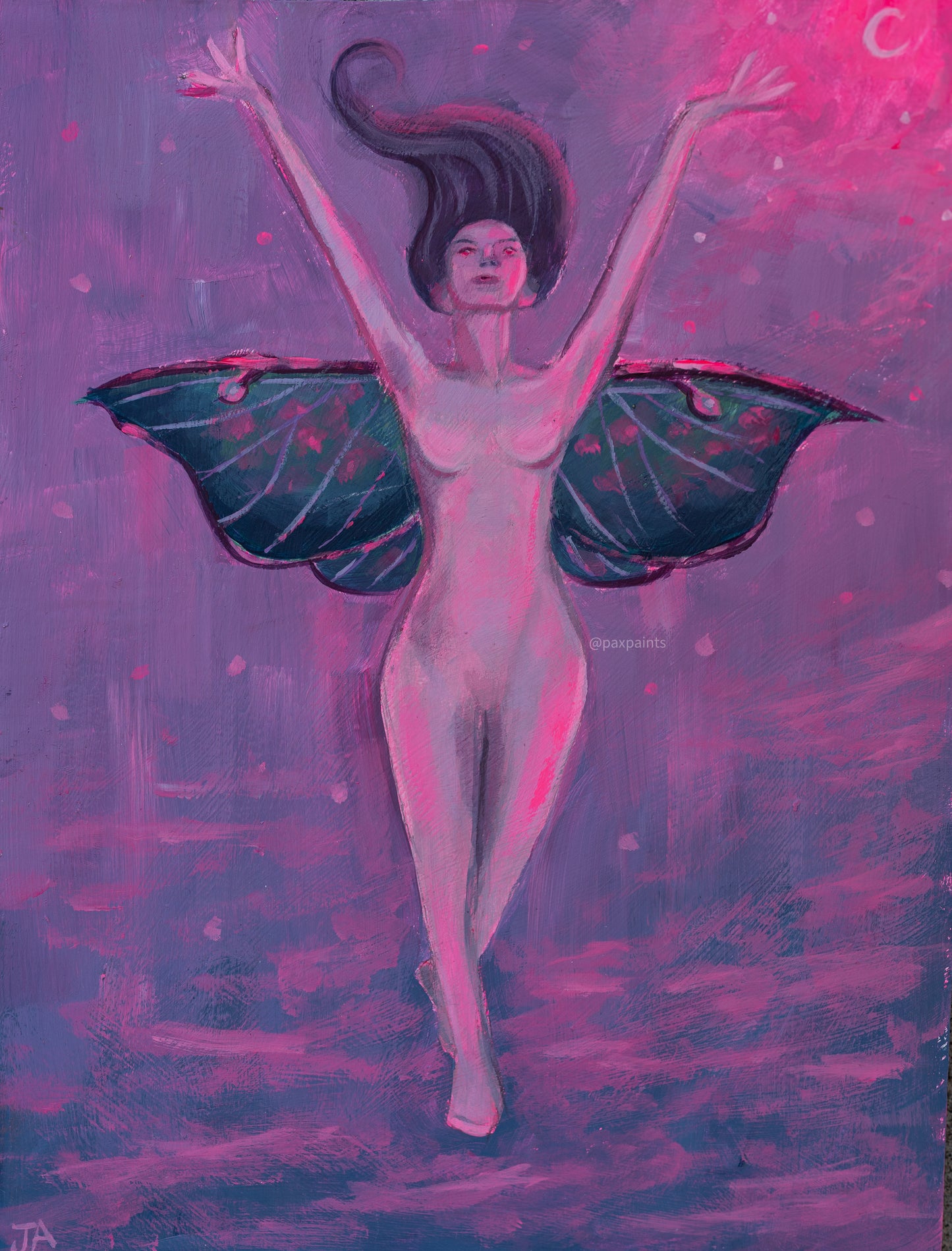 Triumphant Flight (ORIGINAL PAINTING)