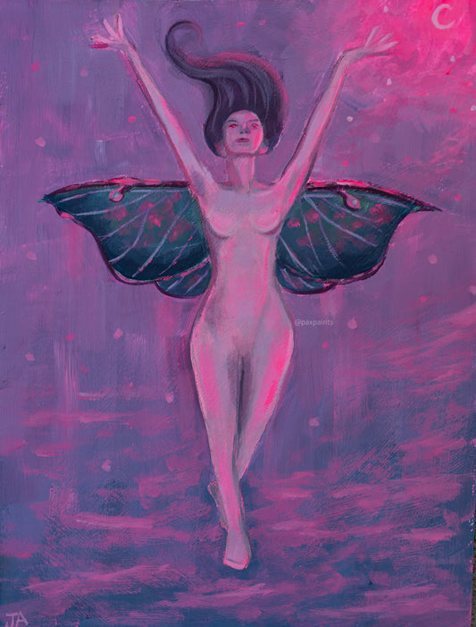 Triumphant Flight (ORIGINAL PAINTING)