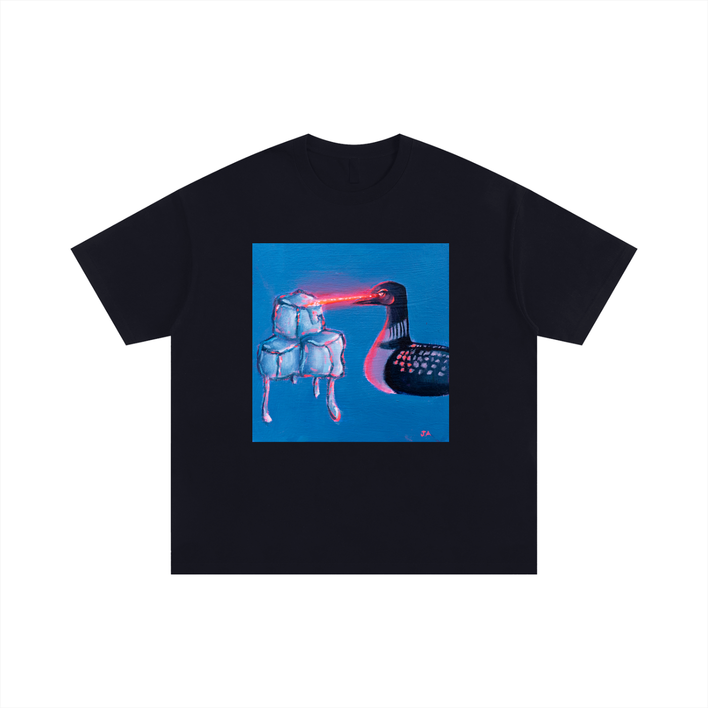 Loon!!!! Oversized Cotton T-Shirt