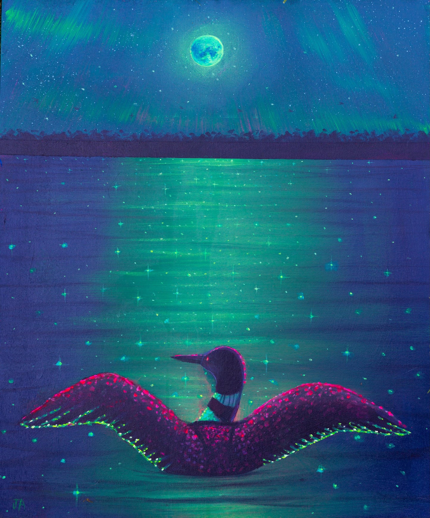 Mystical Lake (POSTCARD PRINT)